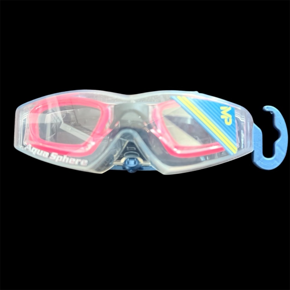 MP MICHAEL PHELPS AQUA SPHERE PINK RIM SWIM GOGGLES